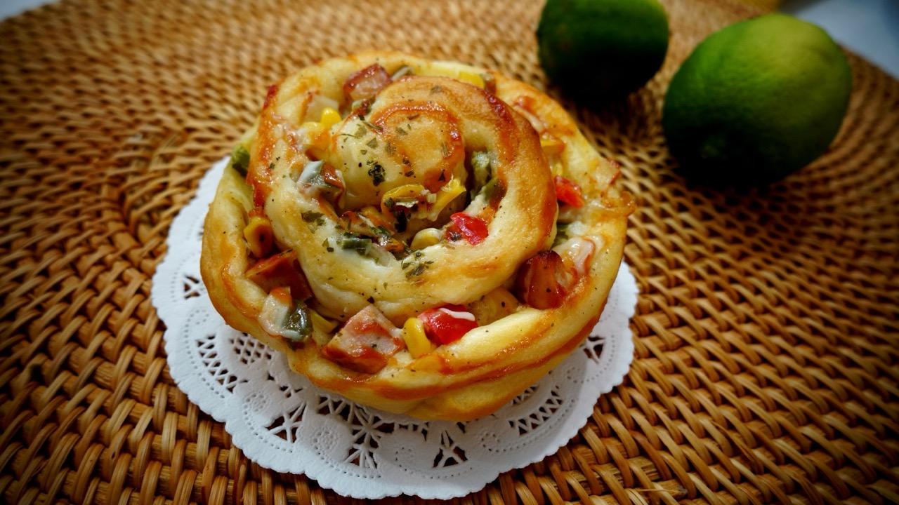 Ham & Vegetable Roll